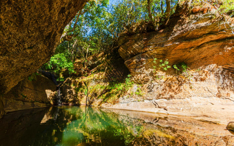Otra poza, la poza Merino también muy cercana